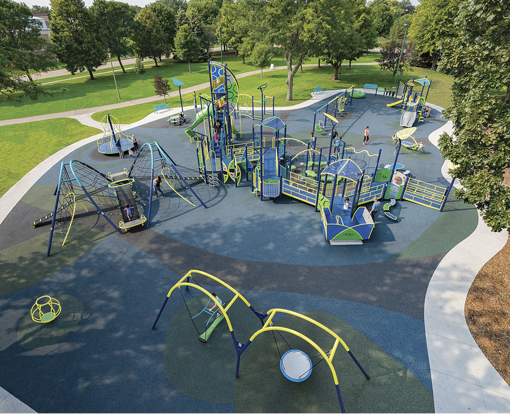 Park Playgrounds: Menominee Park - Oshkosh, WI